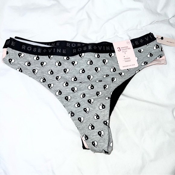 Set of 3 panties Rose + Vine (Brand New) - Picture 2 of 6